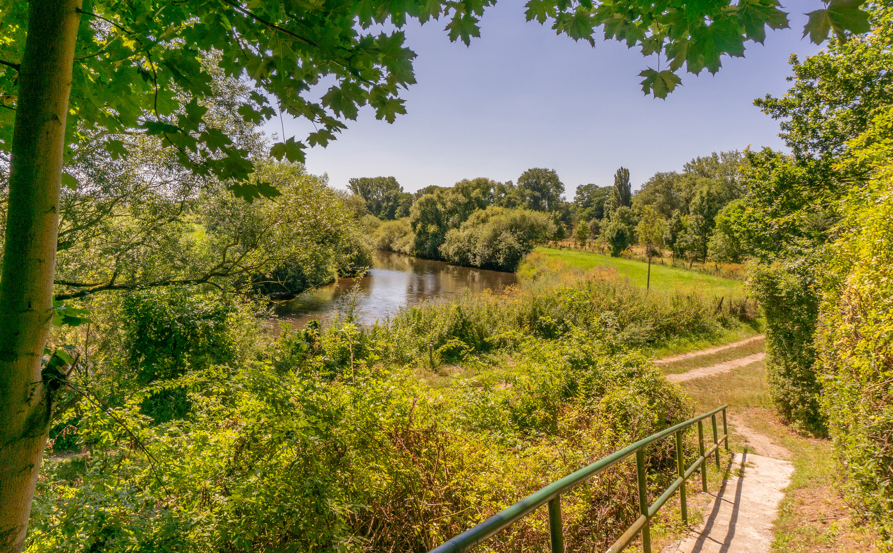 Leine-Radweg IV - südlich von Hannover