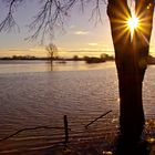 Leinehochwasser bei Bordenau