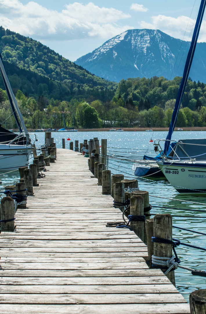 Leinen los und ab über den See