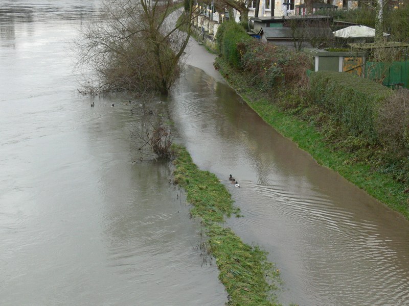 Leinpfad am Bootshaus Ruhreck