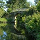 Leinpfadbrücke an der Ruhr