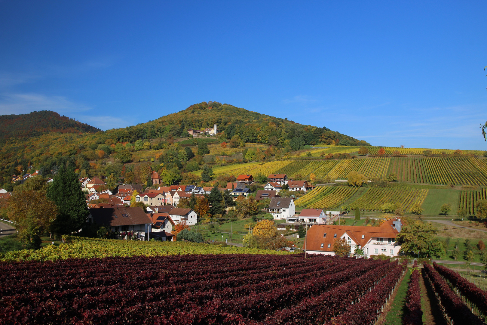 Leinsweiler im Herbst