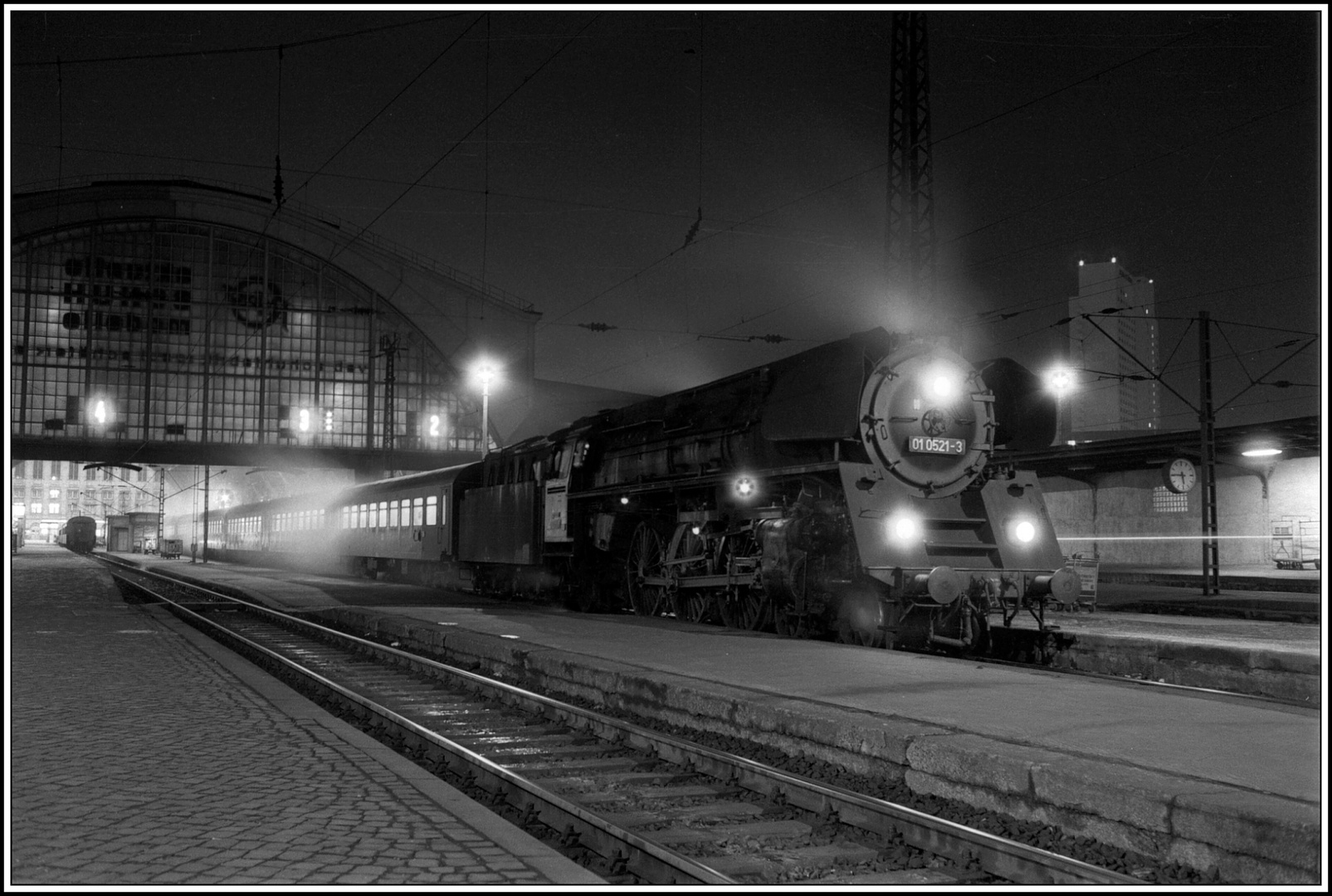 Leipzig 1980 Bahnhöfe die es so nicht mehr gibt