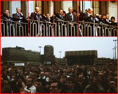Leipzig, 26. Februar 1990: Willy Brandt