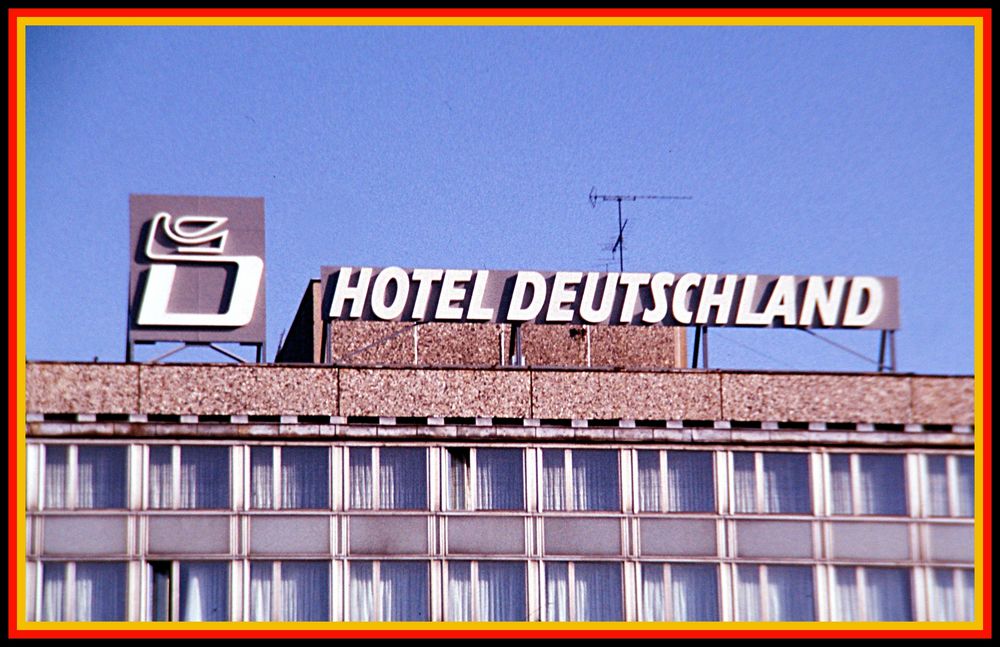 Leipzig, 3. Oktober 1990: Hotel Deutschland