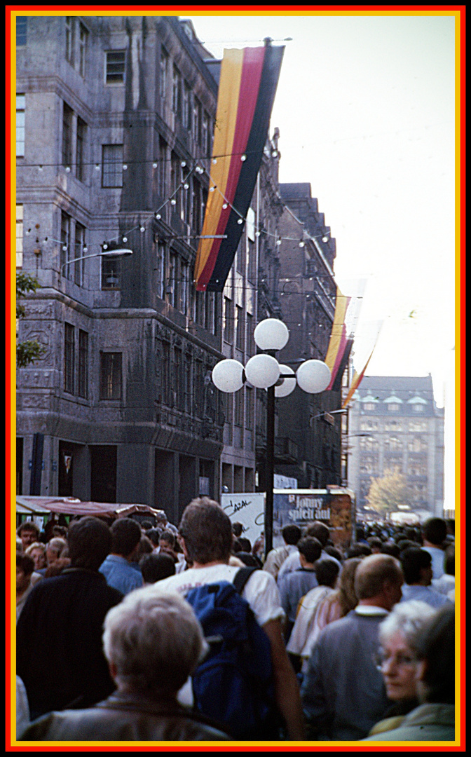 Leipzig, 3. Oktober 1990: Wir sind wieder EIN Volk