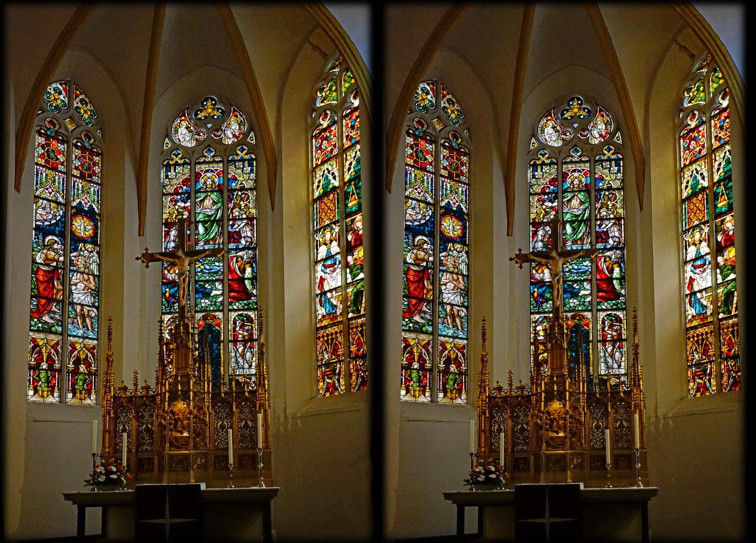 Leipzig Altar Thomaskirche (3D-X-View Cha)