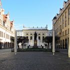 Leipzig - Alte Börse & Goethe-Statue 