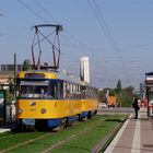 Leipzig: Alter Tatra auf neuem Gleis