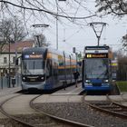 Leipzig - Ankunft Endstelle Meusdorf