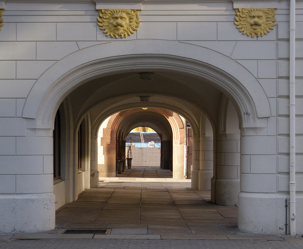 Leipzig - Arkaden am Alten Rathaus