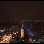 Leipzig at Night - Panorama