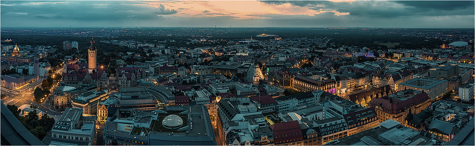 Leipzig bei Nacht ... Foto & Bild | world, leipzig ...