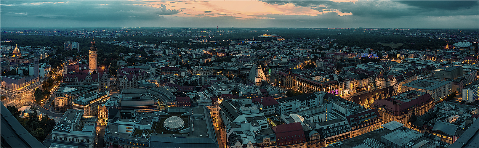 ... Leipzig bei Nacht ...