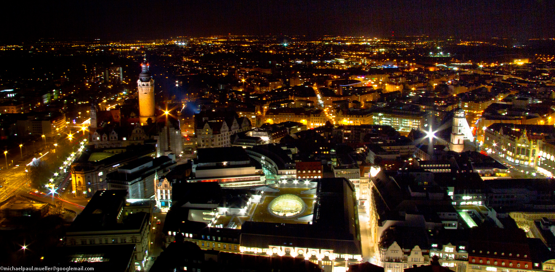 Leipzig bei Nacht 3