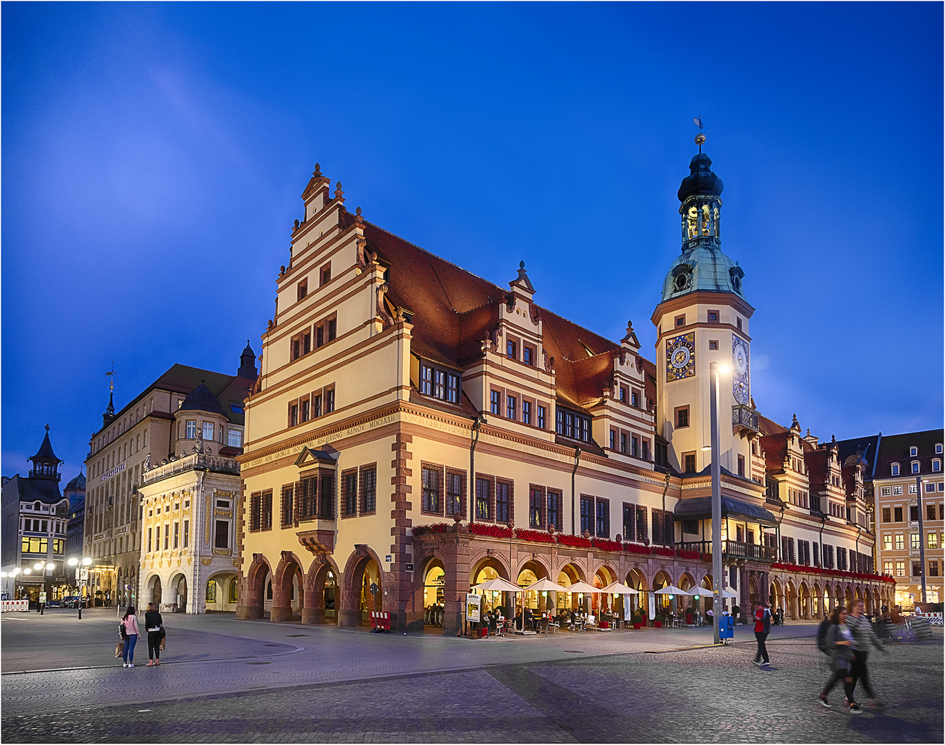 ... Leipzig bei Nacht ...