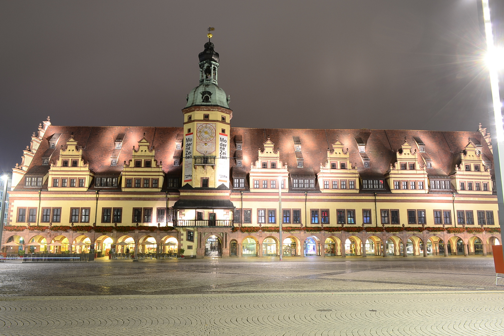 Leipzig bei Nacht