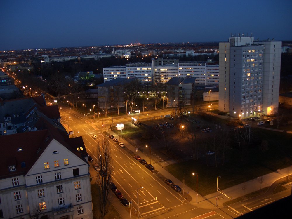 Leipzig bei Nacht