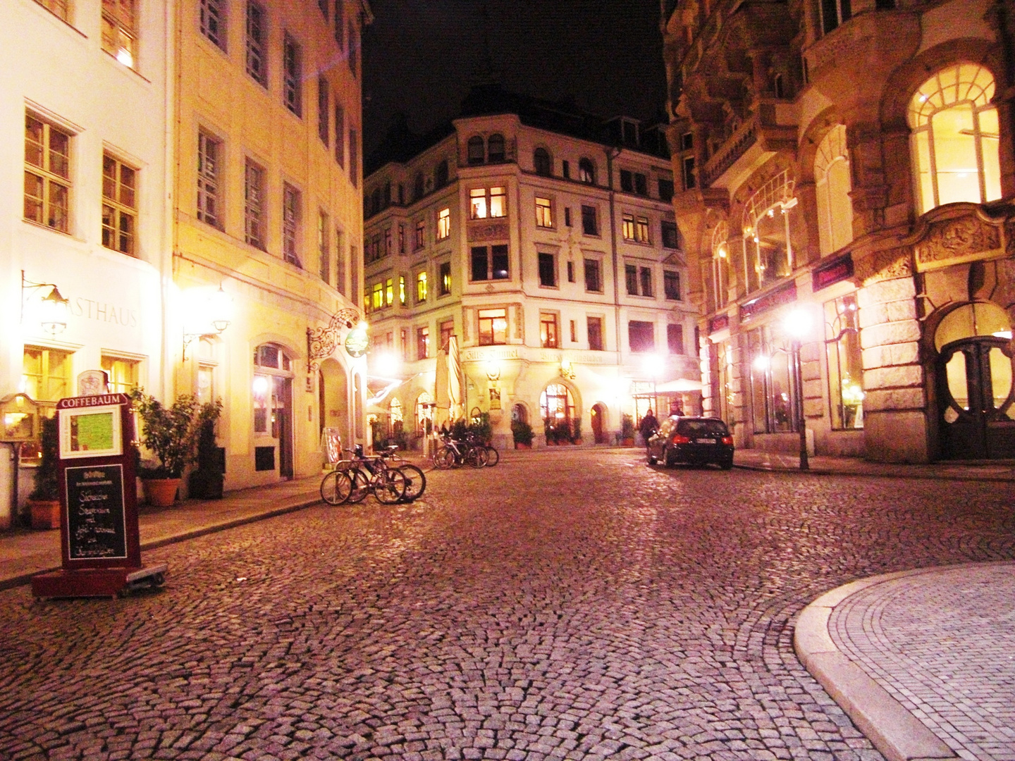 Leipzig bei Nacht