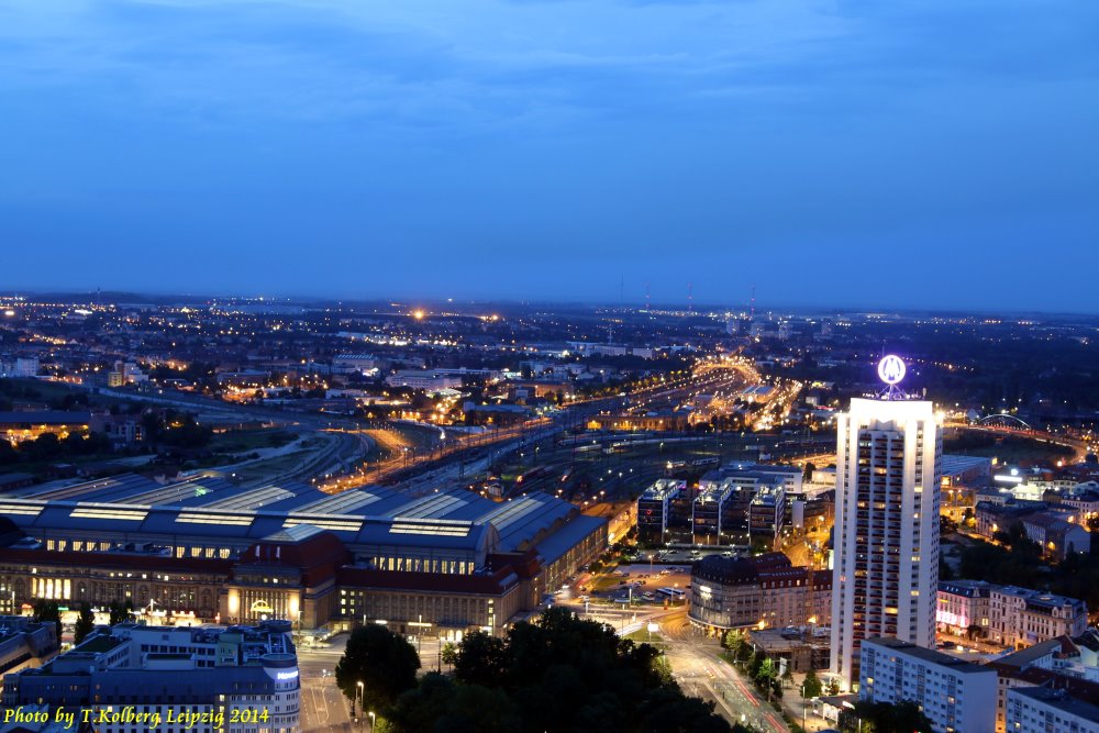 Leipzig bei Nacht