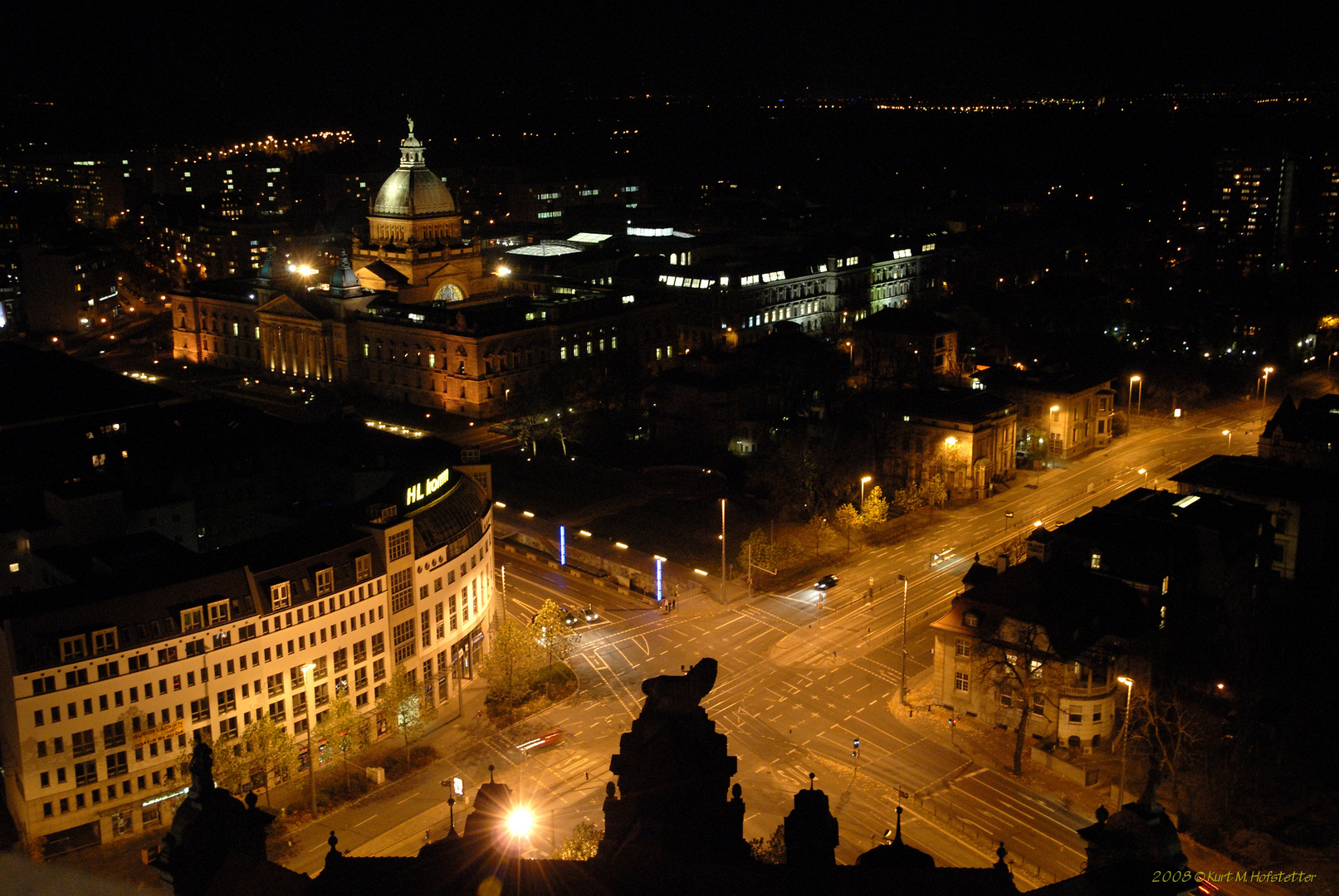 Leipzig bei Nacht