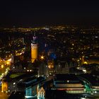 Leipzig bei Nacht - Neues Rathaus und Bundesverwaltungsgericht