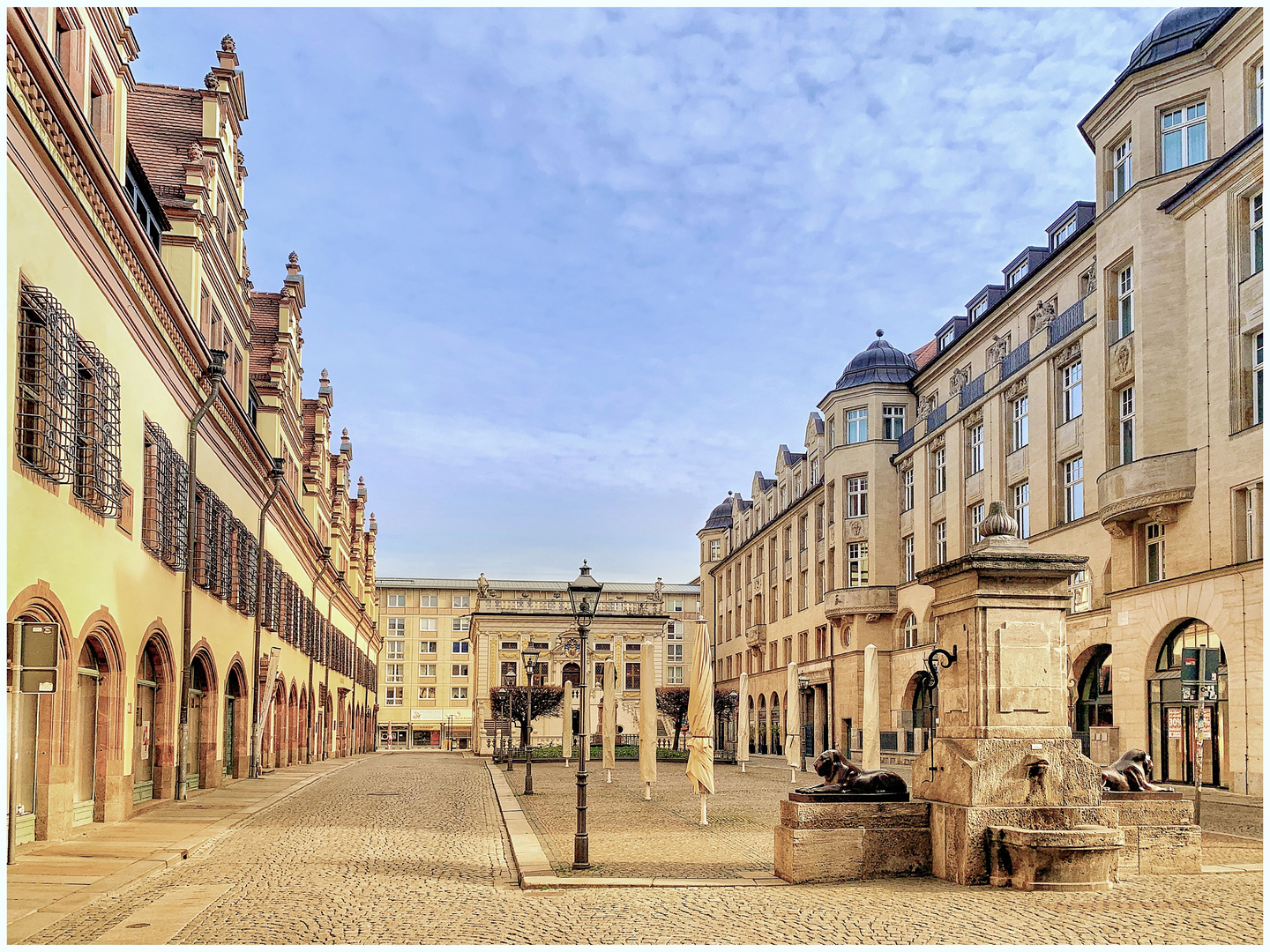 Leipzig City Ausgangsbeschränkung