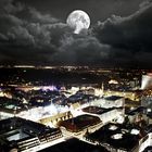 *Leipzig en la noche*