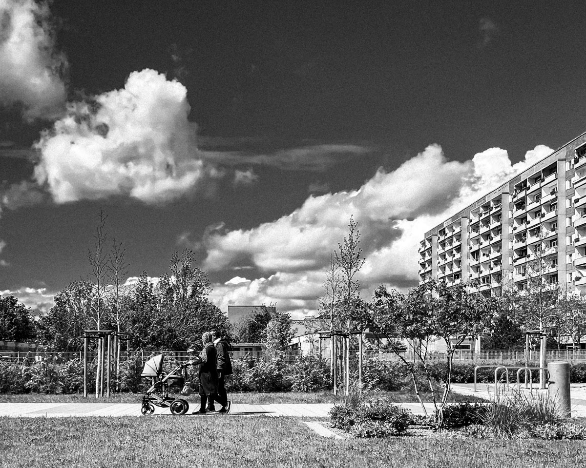 Leipzig - Grünau, Im Frühling 