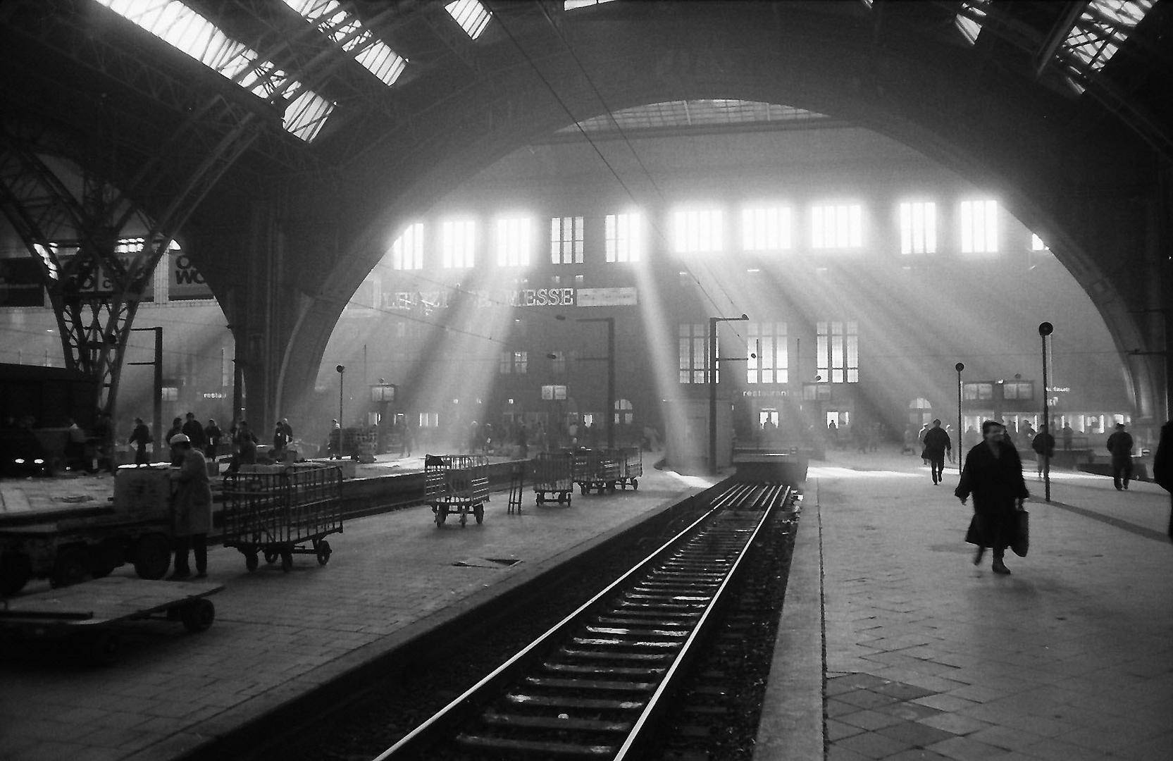 Leipzig Hauptbahnhof 1986