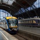 Leipzig Hbf - 2 Generationen von Dieseltriebwagen