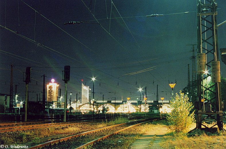 Leipzig Hbf bei Nacht - Rohfassung