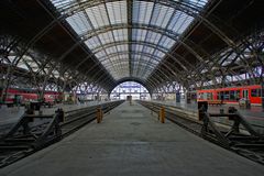 Leipzig Hbf Gleis 19 und 20