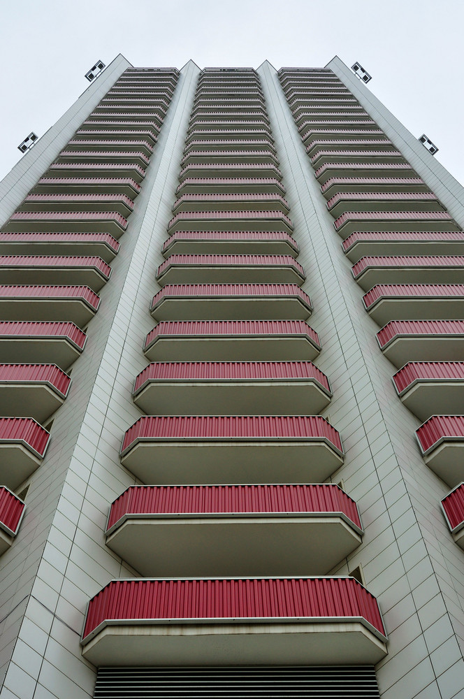 Leipzig - Hochhaus Wintergartenstraße