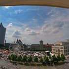 Leipzig im fisheye-Blick 