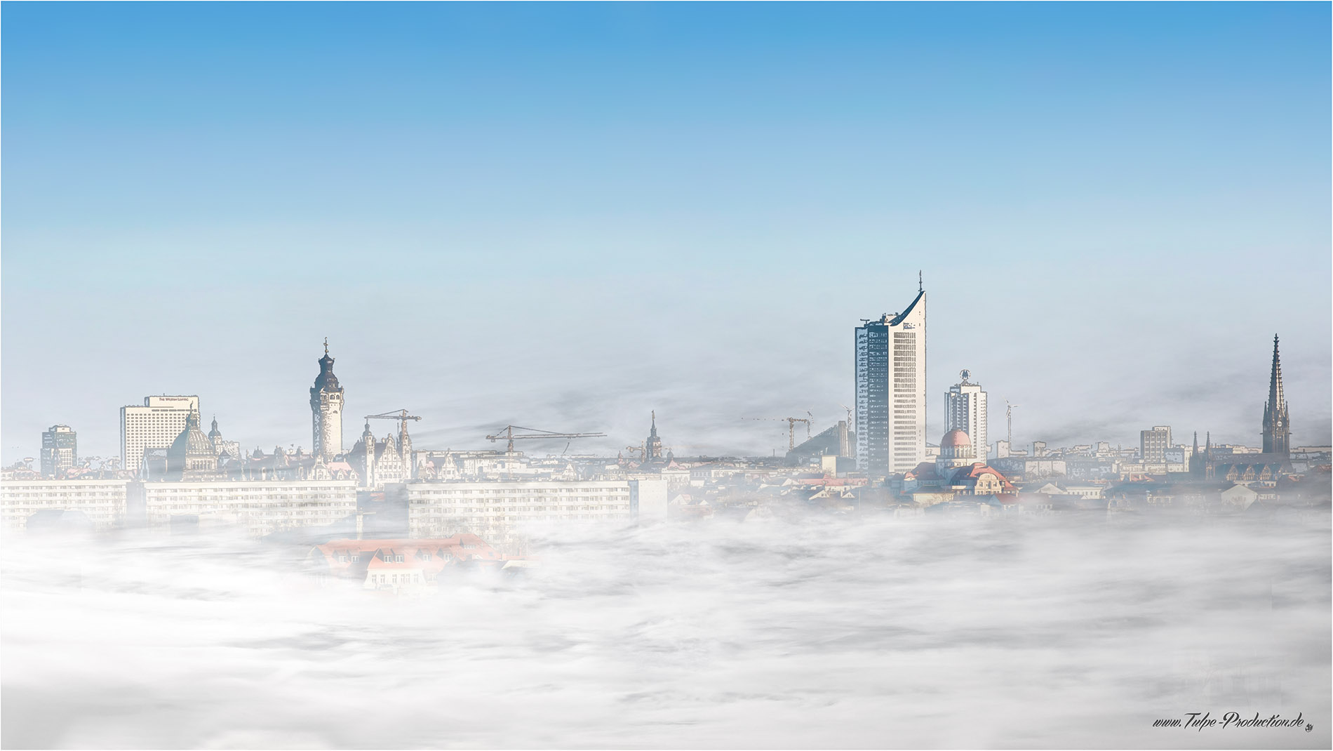 Leipzig im Nebel