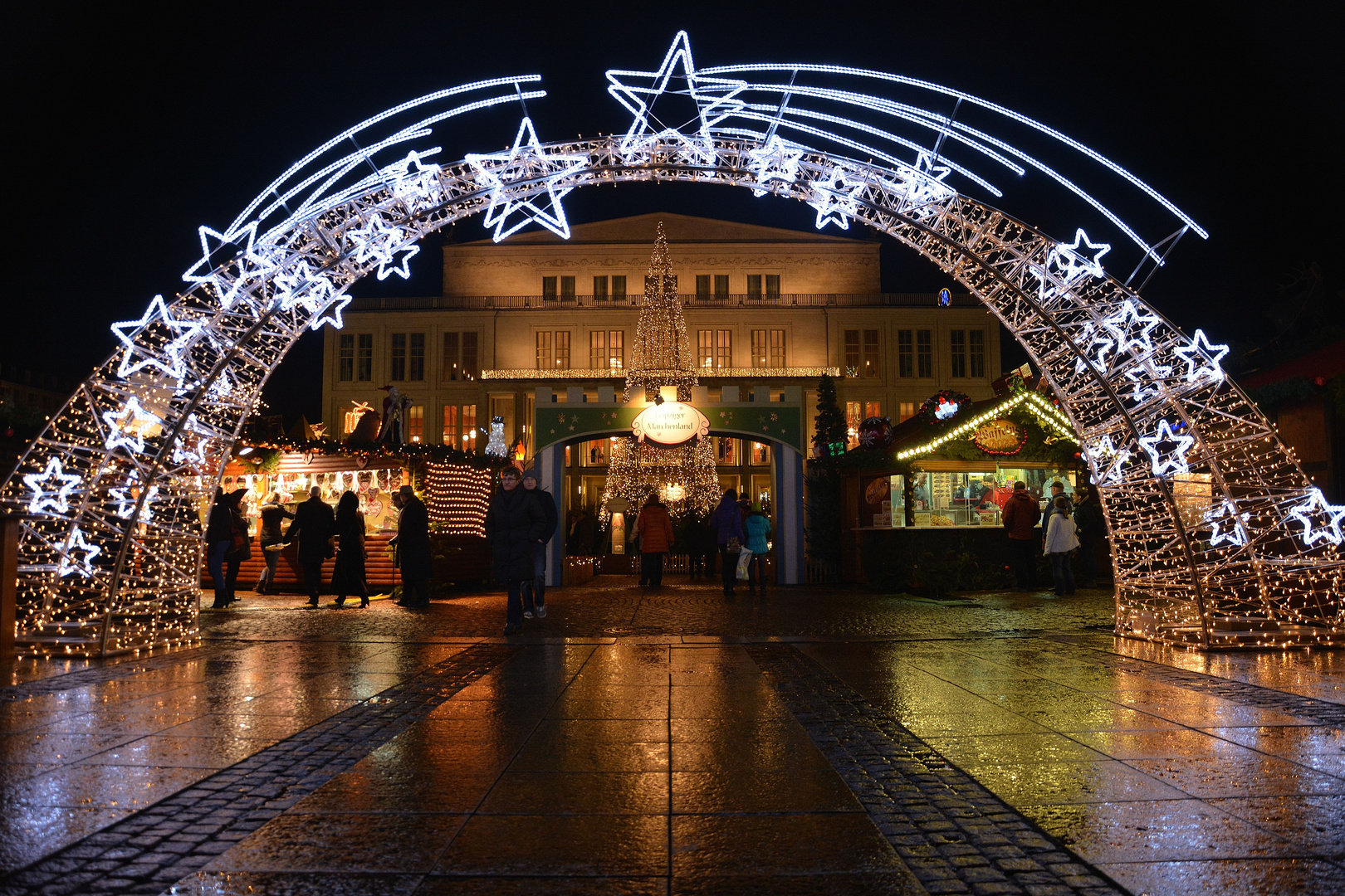 Leipzig im Weihnachtsschmuck