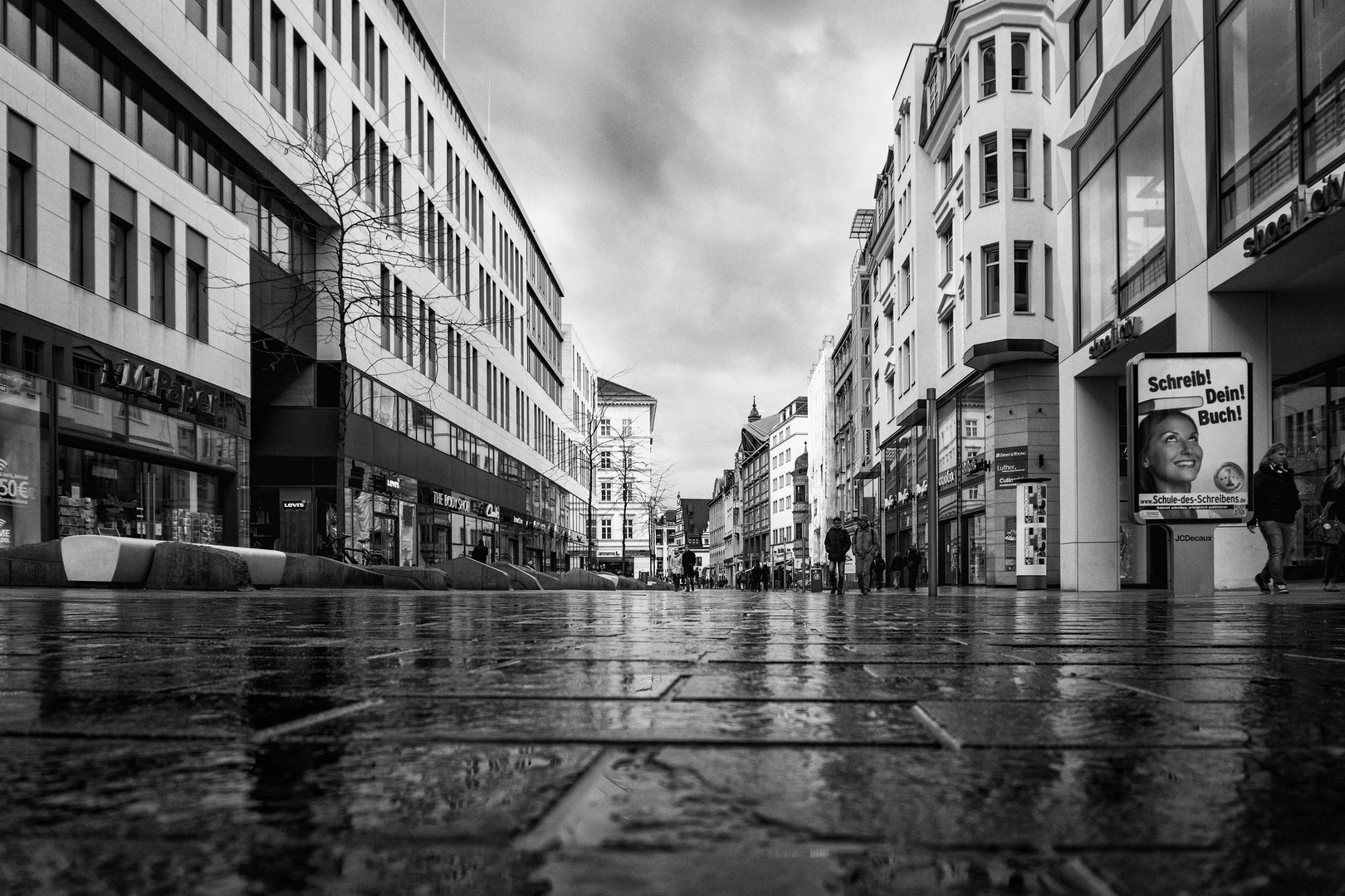 Leipzig Innenstadt nach Regen 2