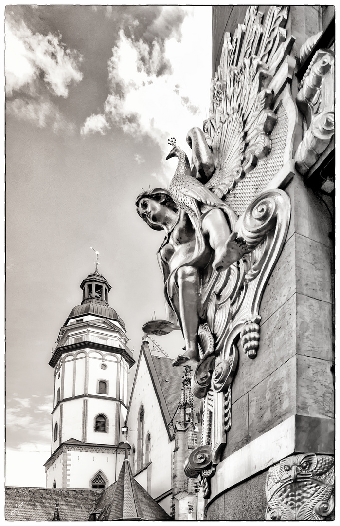 Leipzig: Kirche und Commerz(bank)