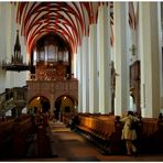 Leipzig, la iglesia "Thomaskirche", interior