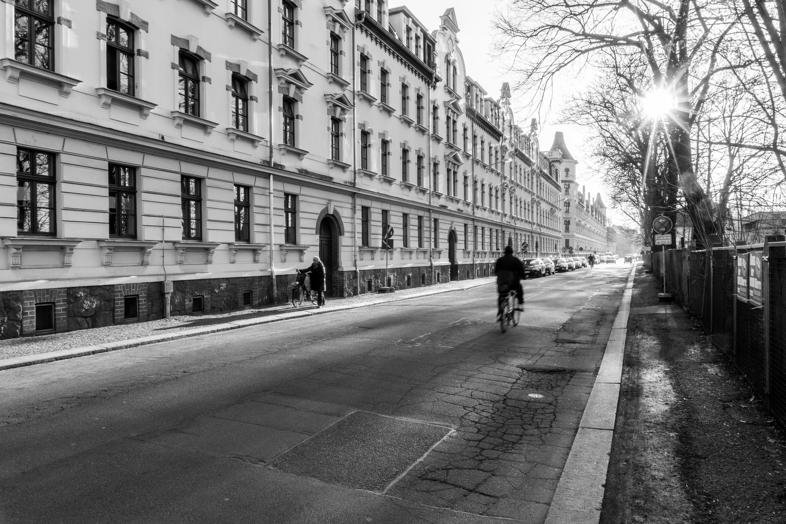 Leipzig - Lindenau bei Wintersonne