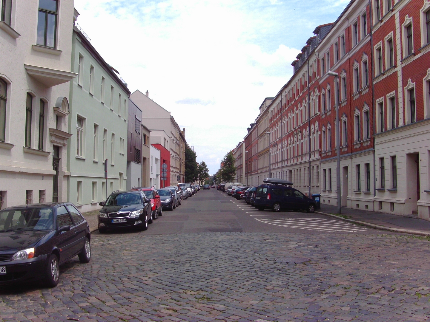 Leipzig-Lindenau: im Leipziger Westen die Endersstraße