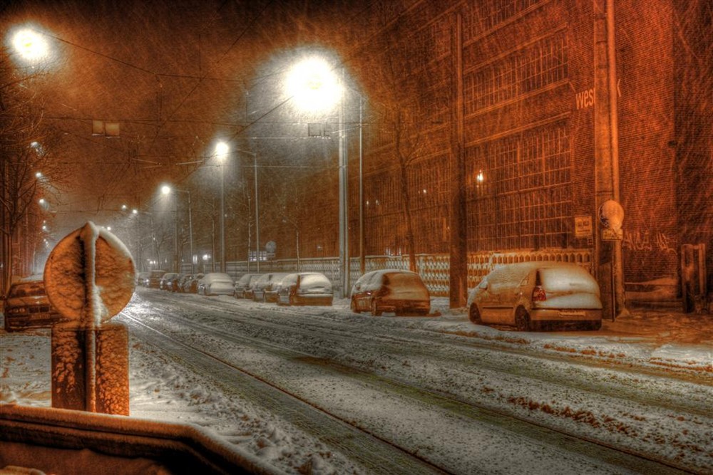 Leipzig Lindenau Winter