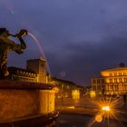 Leipzig Mendebrunnen und Oper