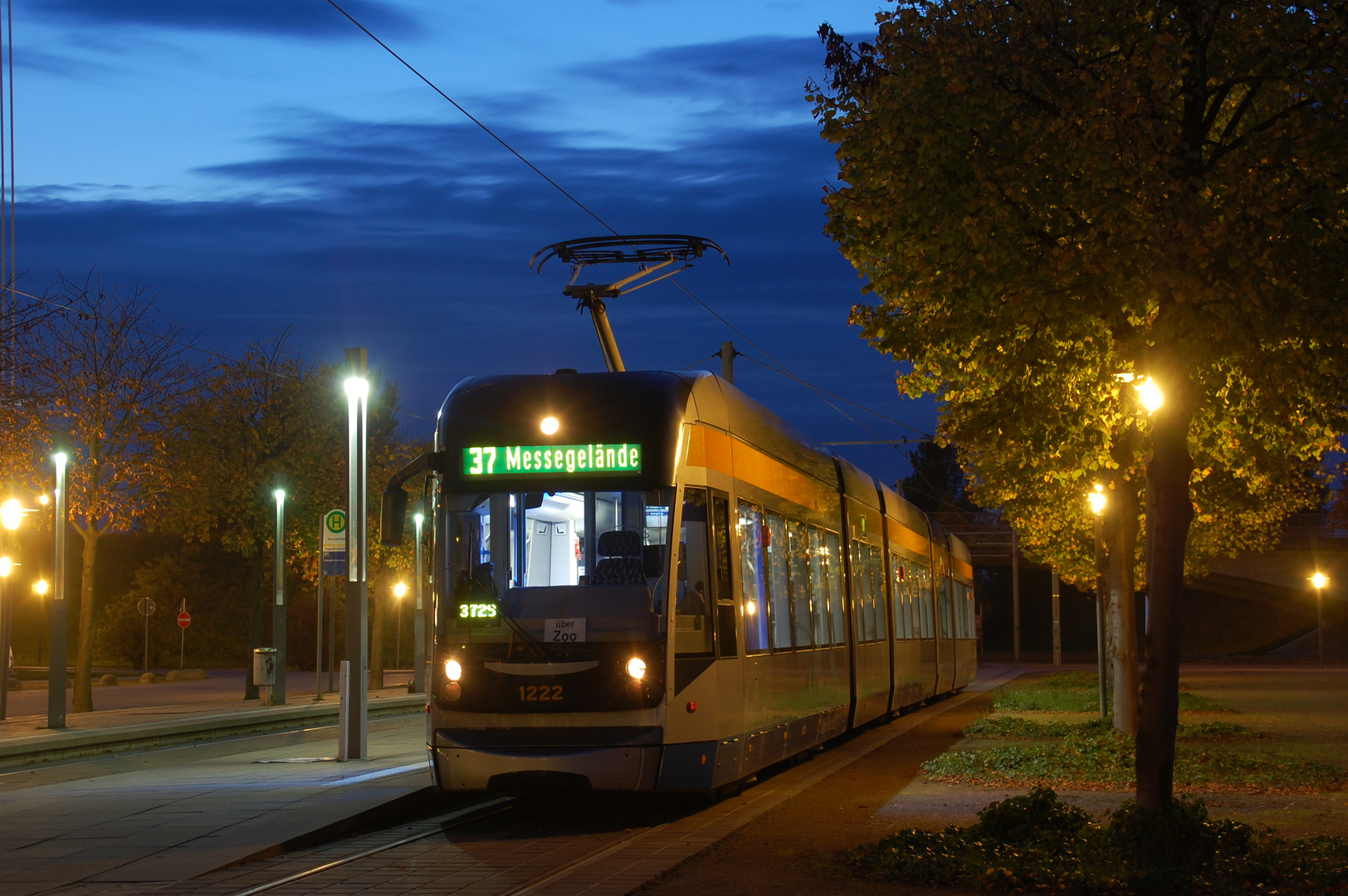 Leipzig Messegelände Linie 37