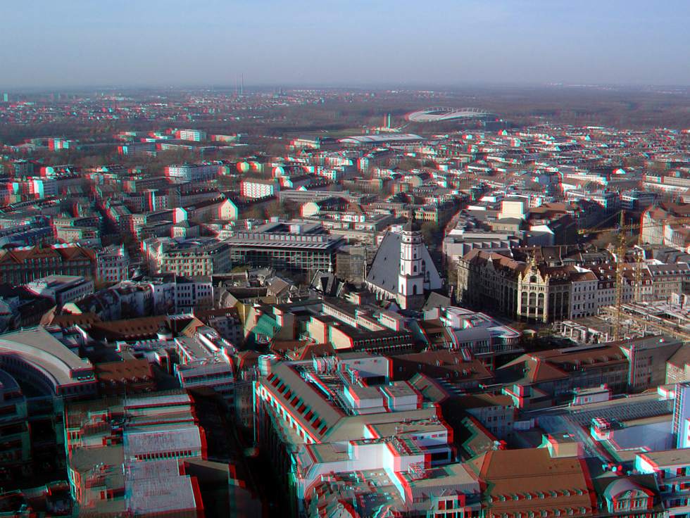 Leipzig mit Thomaskirche