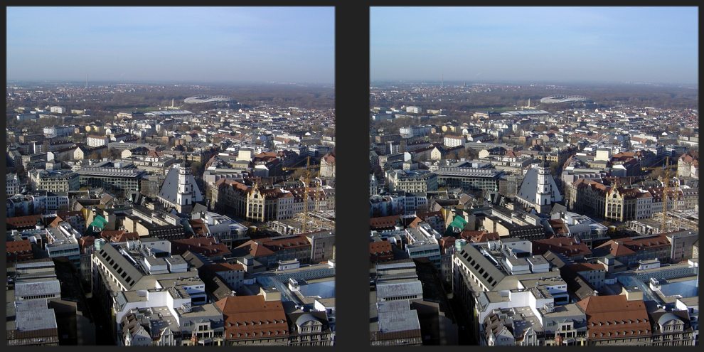 Leipzig mit Thomaskirche