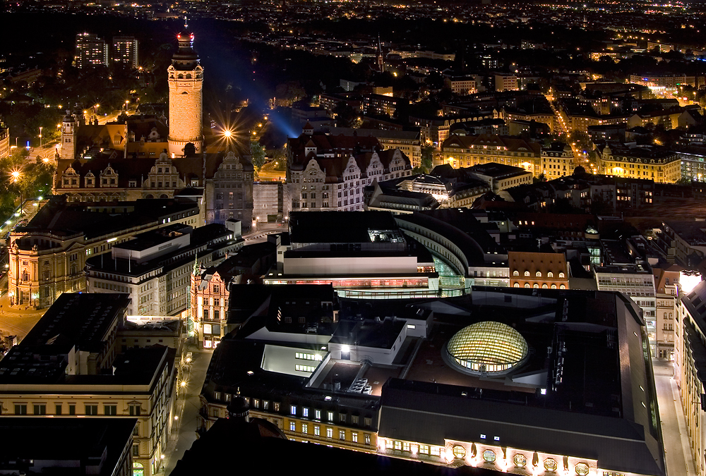 Leipzig @ night