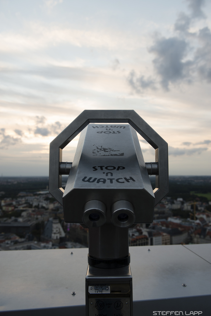 Leipzig, sehenswert vom PANORAMATOWER