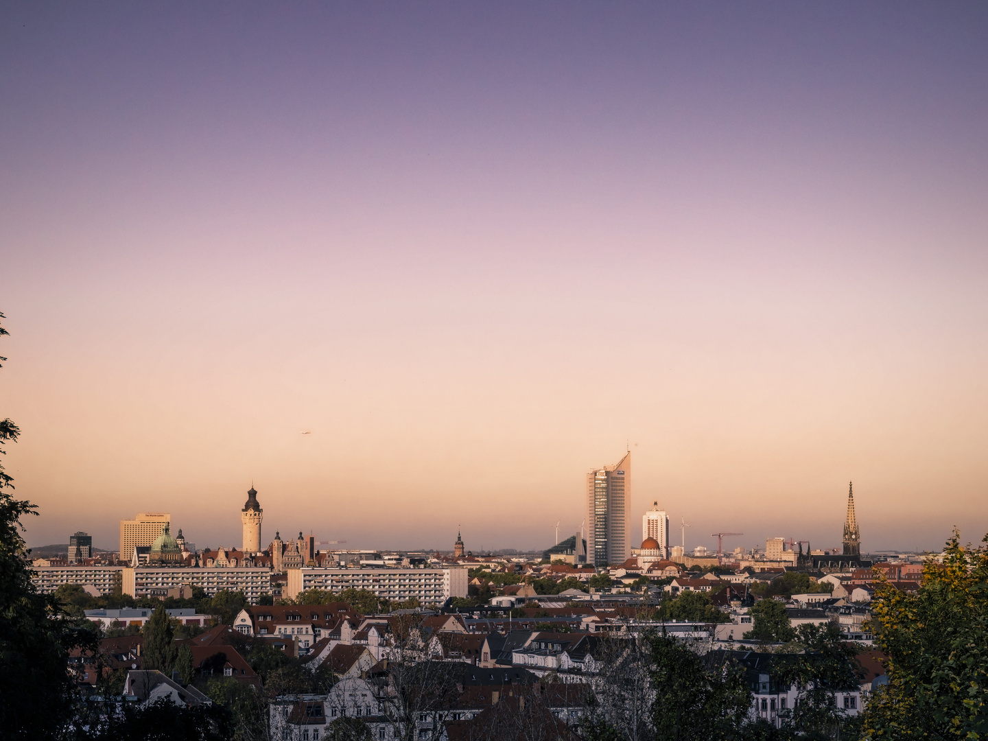 Leipzig Skyline